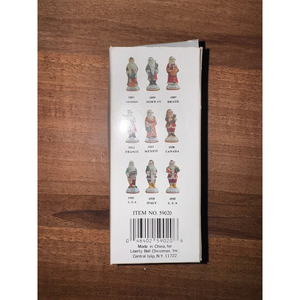Vintage Liberty Bell Christmas 1801 Ireland Santa‎ Figurine Second Series 59020